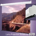 Экран настенный рулонный Draper Luma 127x169см, High Contrast Grey