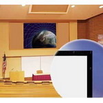 Экран натяжной на раме Draper Cineperm 132x234см, CRS