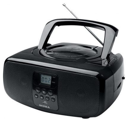 Магнитола Supra BB-CD112U black