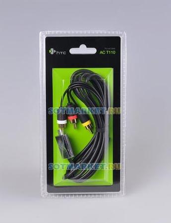 Мультимедийный AV кабель для HTC Touch2 (Mega) AC T110 ORIGINAL