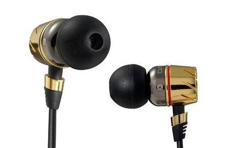 Наушники для Apple iPod Shuffle 2G Monster Turbine Gold