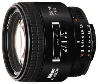 Объективы Nikon NIKKOR 85/1.8 AF D