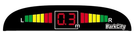 Парковочный радар ParkCity Atlantic 420/101 Black