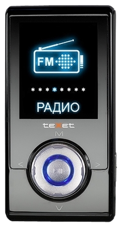 Плеер MP3 Flash Texet T-450 (черный)