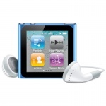 Портативный мультимедиа плеер Apple iPod nano 6G 8 Gb Blue (MC689)