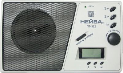 Приемник трехпрограммный "Нейва ПТ-322"
