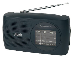 Радиоприемник Vitek VT-3587 черный