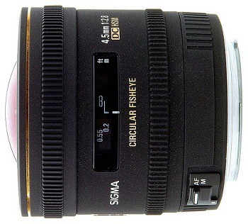 Sigma AF 4.5mm F/2.8 EX DC HSM Circular Fisheye для Sony