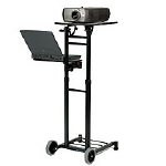 Столик для проектора Projecta StandMaster I-A (11200040) 85-125см, серый, 10/5кг на колёсах, 13 кг