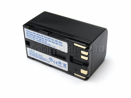 Усиленный аккумулятор для видеокамеры Canon BP-927, BP-930