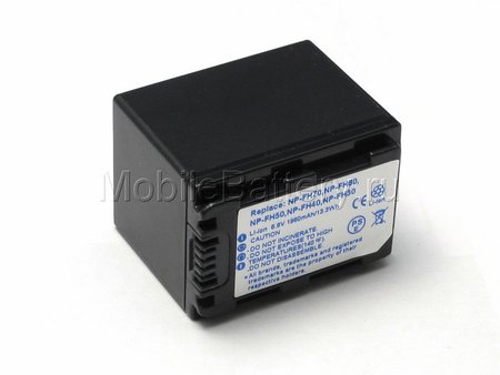 Усиленный аккумулятор для видеокамеры Sony NP-FH60, NP-FH70